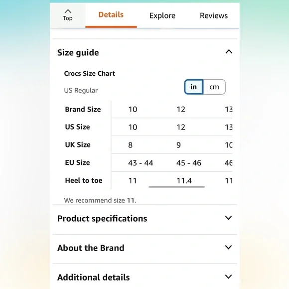 CROCS Womans Classic Platform Clog. Woman’s size 11 - Picture 9 of 9